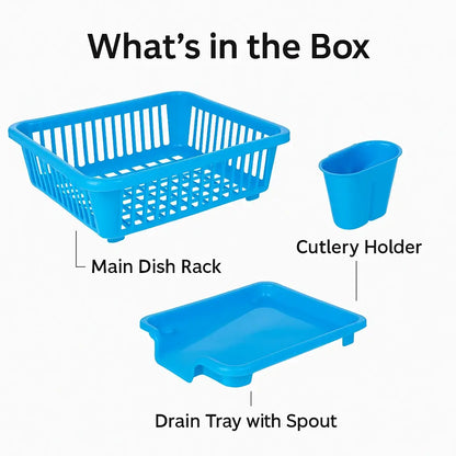 Multipurpose Dish Rack for Kitchen