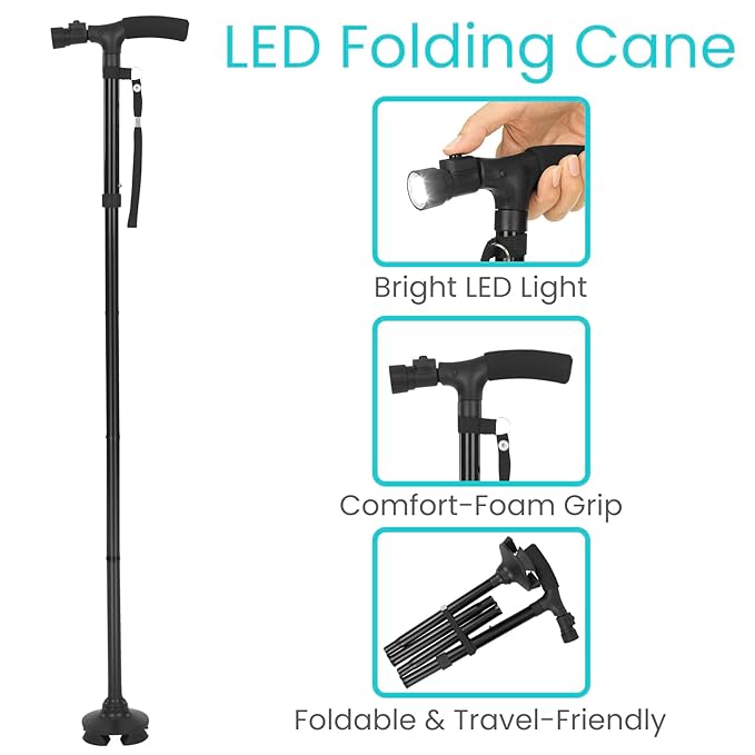 Glowstride Cane with Led Light