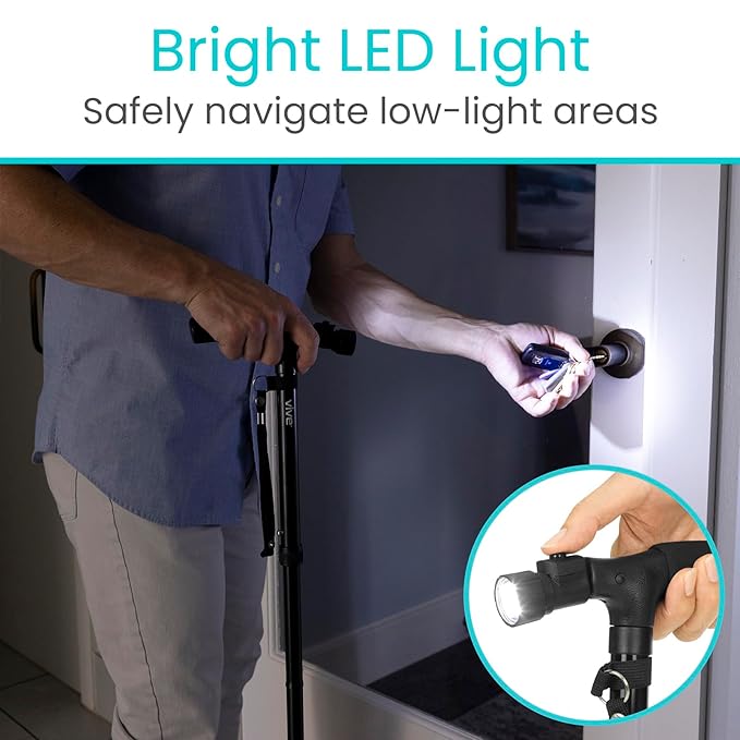 Glowstride Cane with Led Light