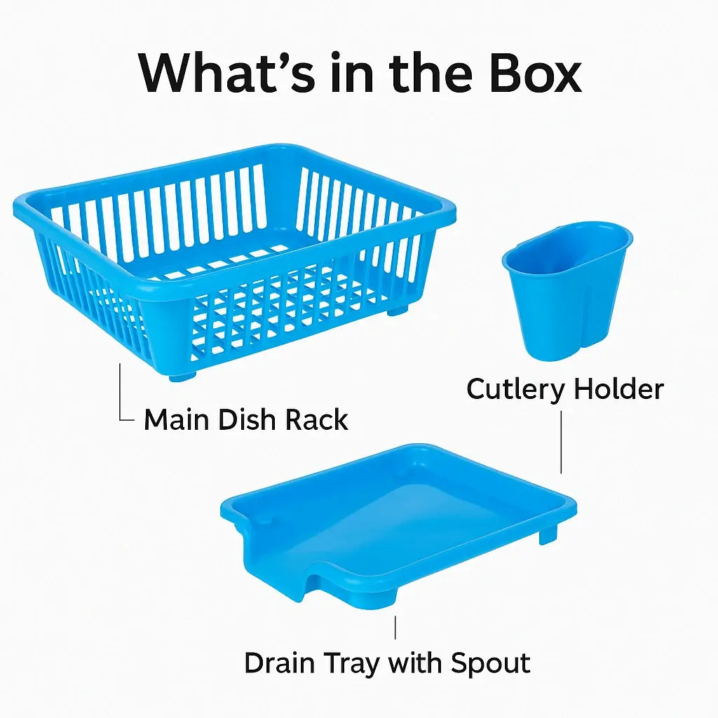 Multipurpose Dish Rack for Kitchen